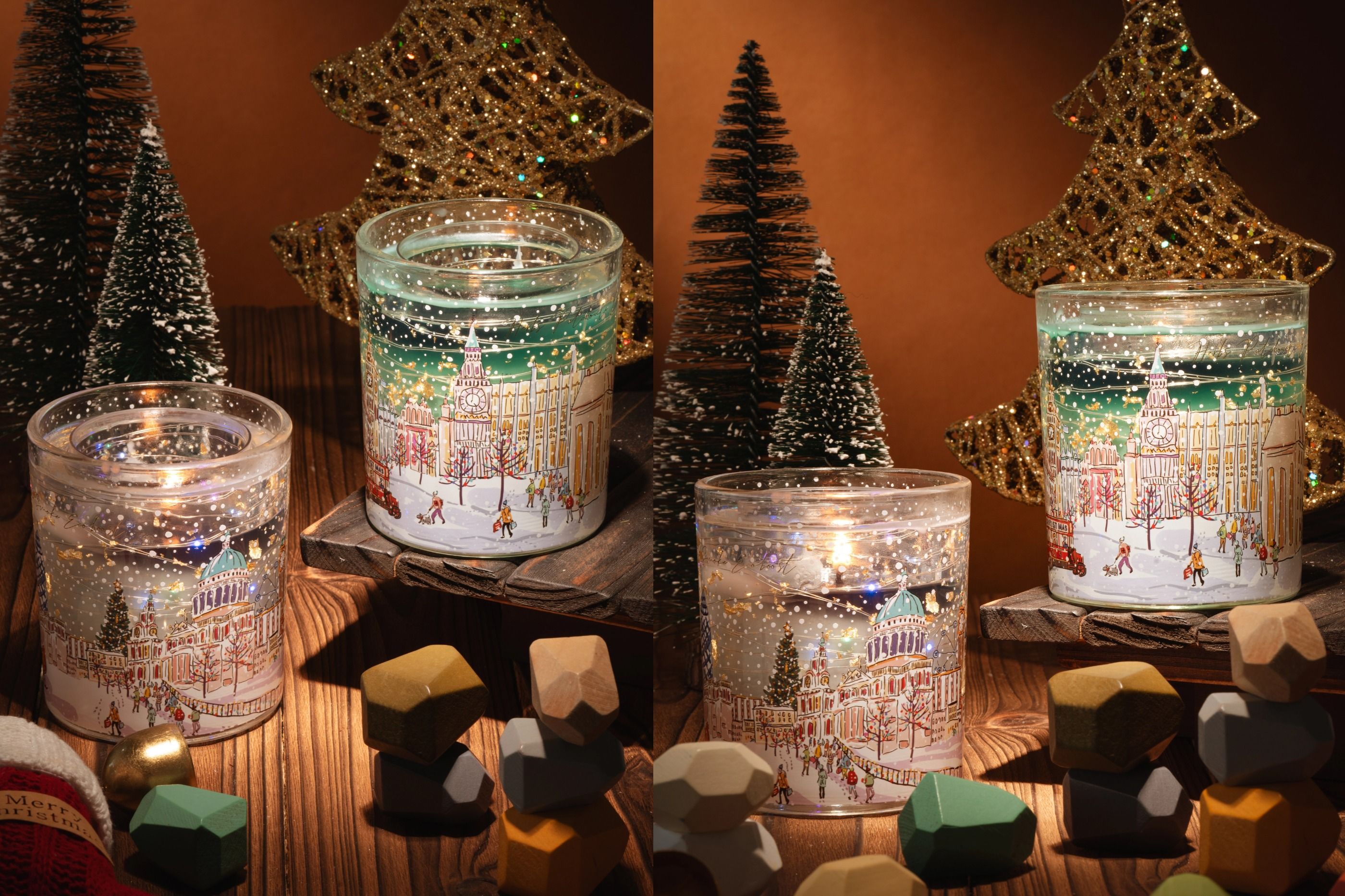 مجموعة ثلوج الكريسماس