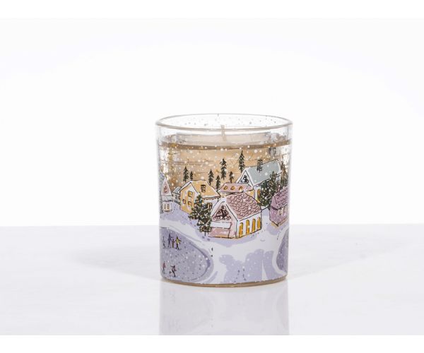 شمعة جل من مجموعة ثلج الكريسماس