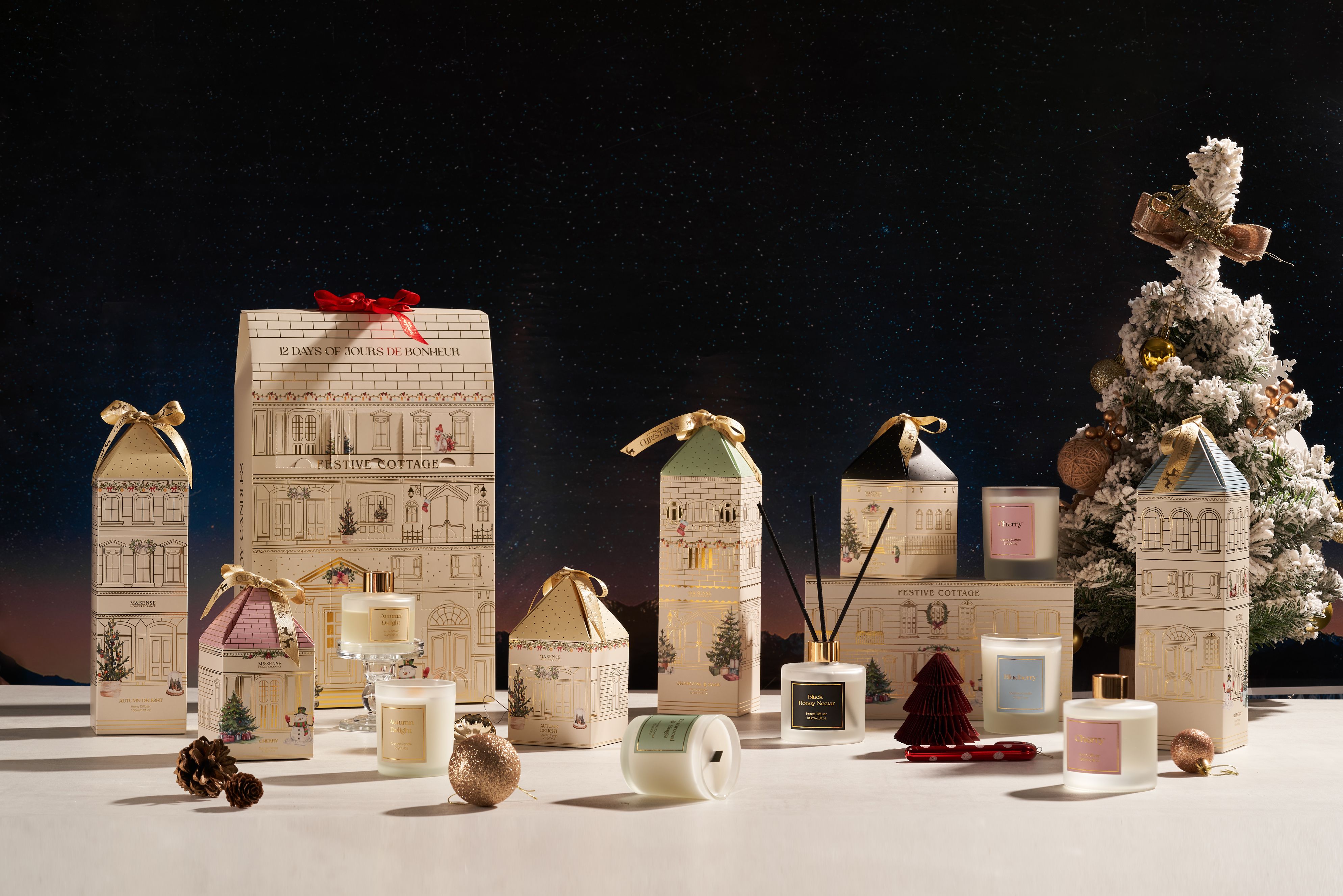 مجموعة كوخ الأعياد