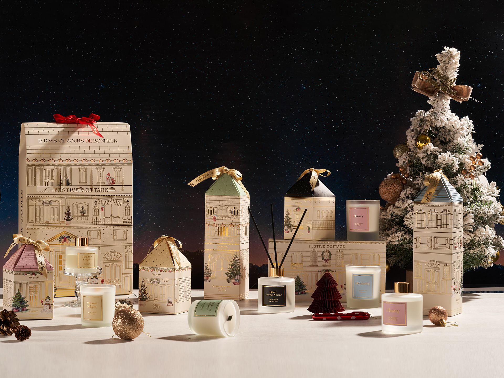 مجموعة كوخ الأعياد