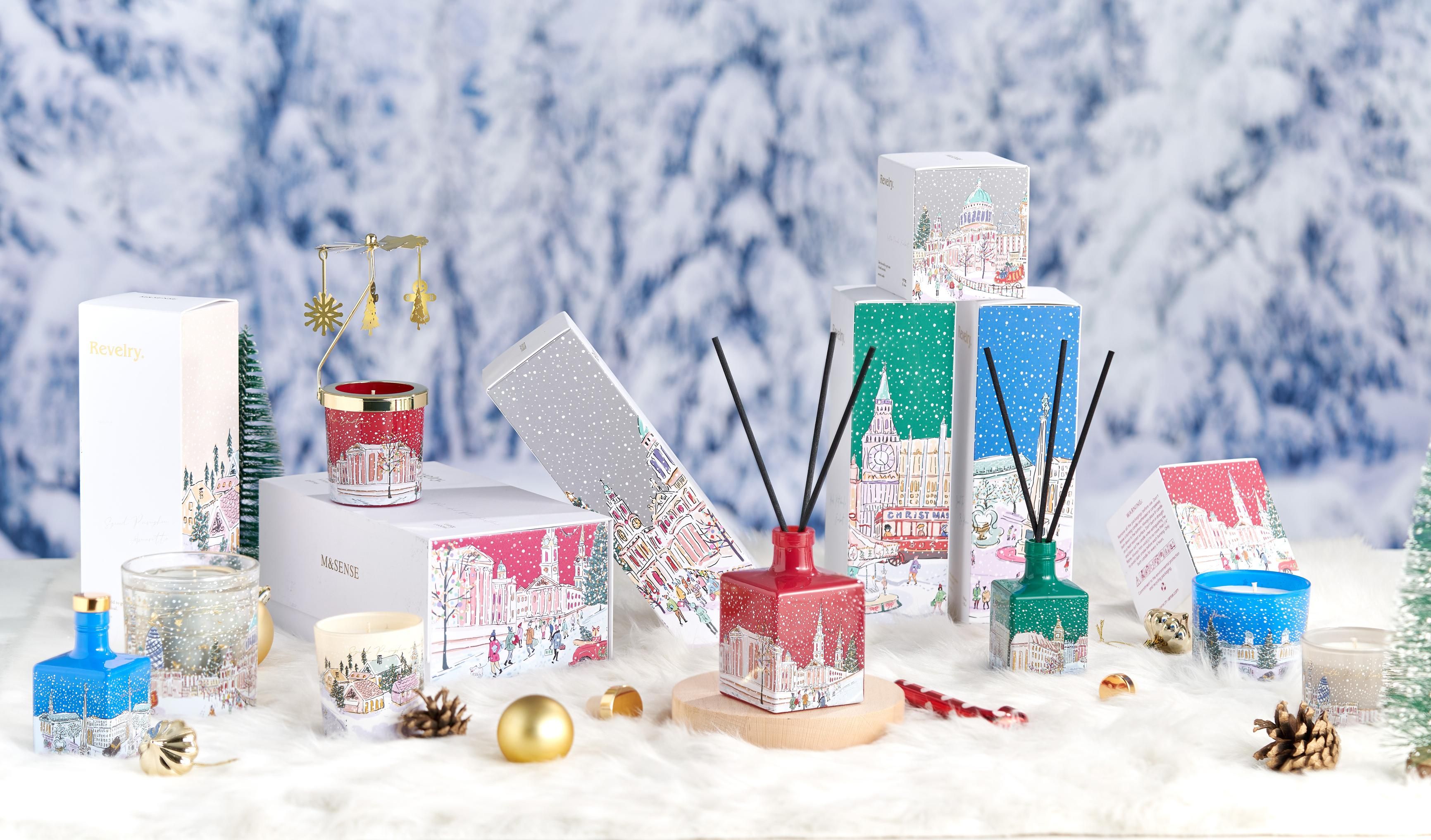 مجموعة ثلوج الكريسماس